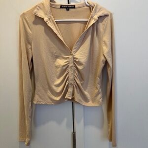 Almost Famous Button Down Blouse